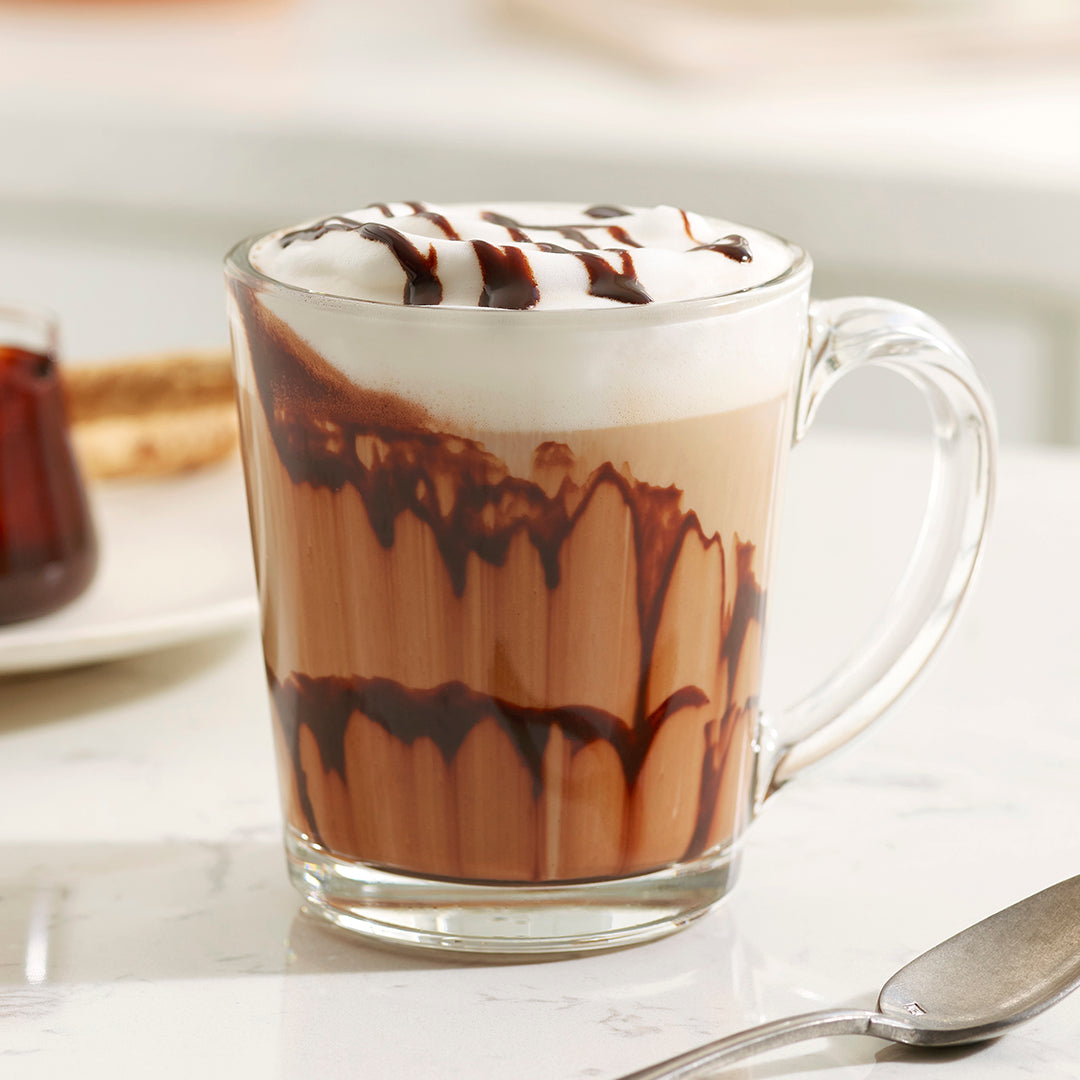 Iced Hazelnut Mocha Latte